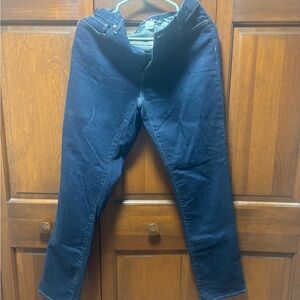 Eddie Bauer Women's Straight Leg Pants - Dark Blue